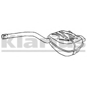 KLARIUS FE1012C End Silencer